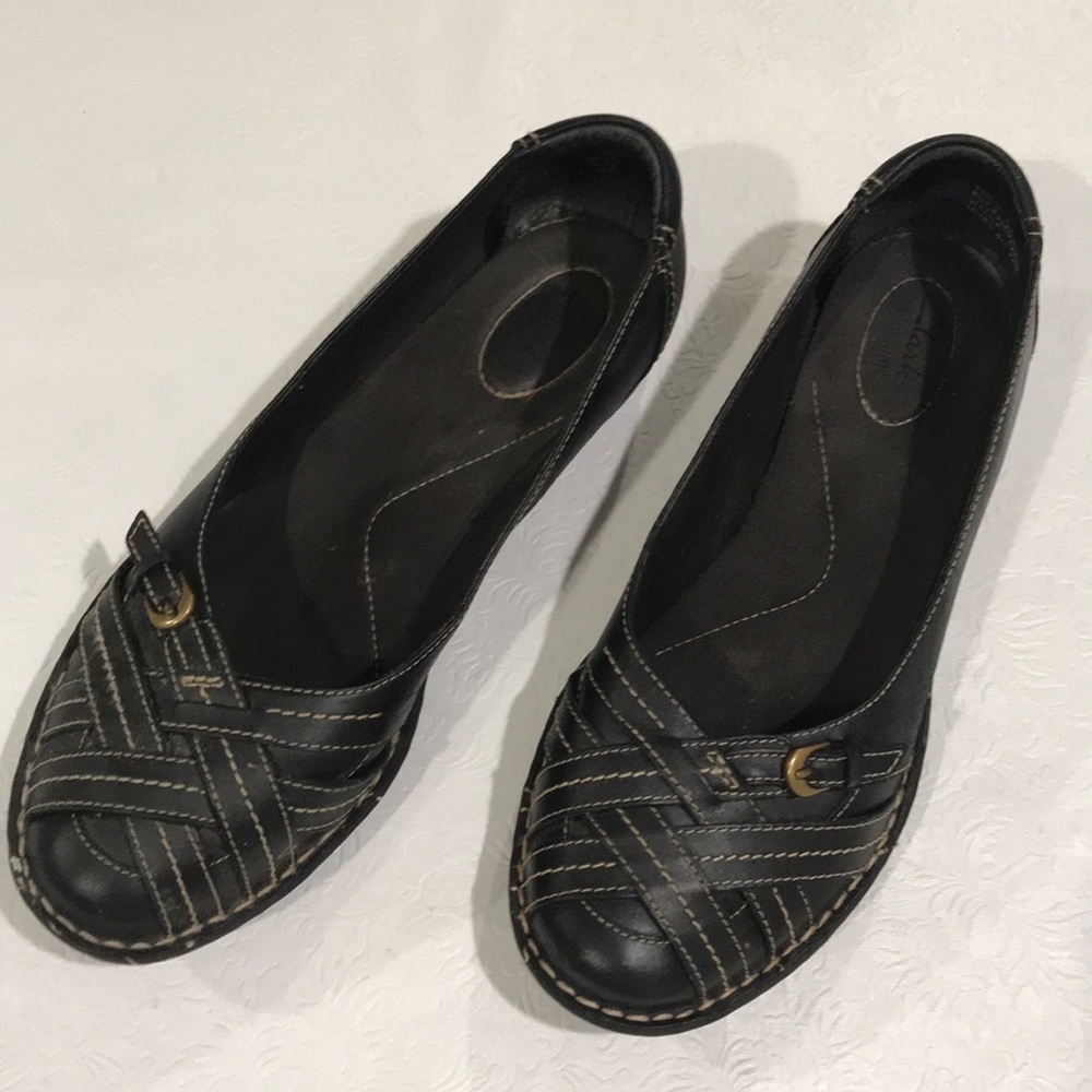 Clark’s flat loafers